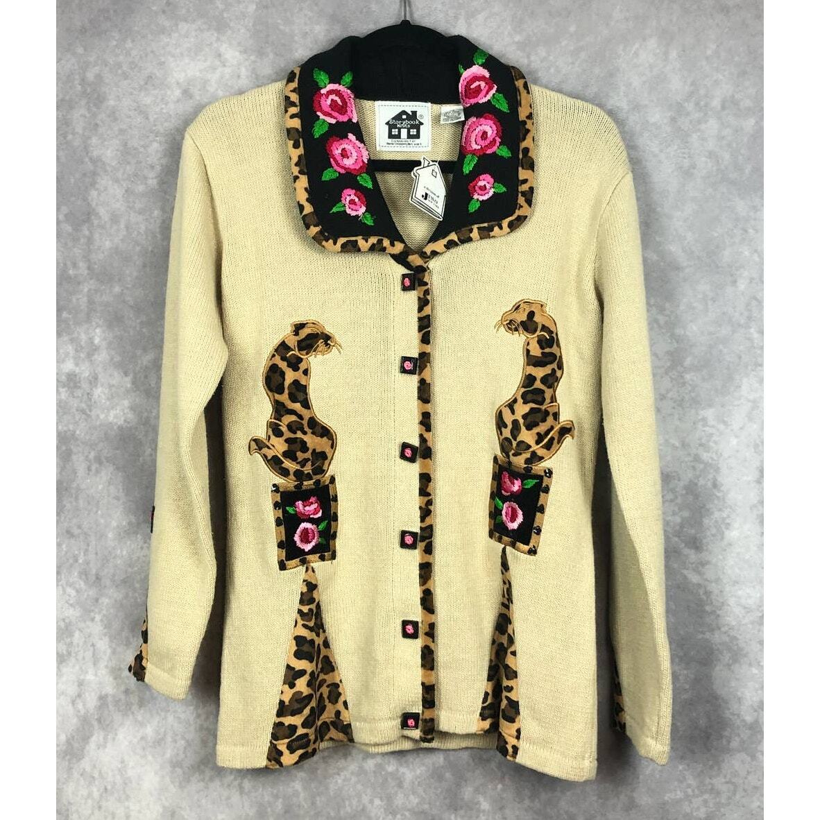 Storybook Knits Animal Print Cardigan Sweaters for Women for Storybook Knits Animal Print Cardigan Sweaters for Women for