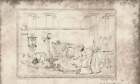 1835 Engraved Artwork The Death Of Cleopatra /Regnault