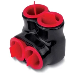 Conector de PVC del mismo lado Thomas & Betts AMT20-B1-5R AMT 2 puertos para 2/0-14 AWG - Imagen 1 de 2