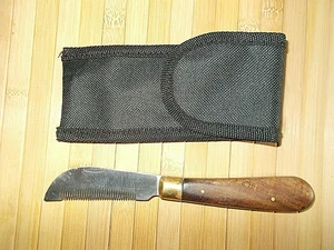 Verziehmesser Frisiermesser Mähne Pferdepflege klappbar NEU - Picture 1 of 1