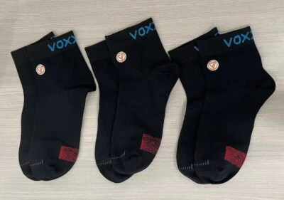 3Pairs Voxx Life Stasis Neuro Socks Low Cut For Mens Athletic Socks Size M 6-9 - Image 1 of 3