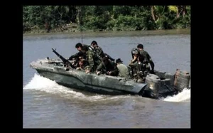 Vietnamkrieg Seal Team One FOTO Kreuzfahrt Bassac River US Navy Boot Saigon 67 - Bild 1 von 2