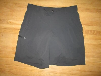 Pantalones Cortos de Ciclismo Chino Para Mujer LL BEAN Gris Carbón Nylon Acolchado con Forro Talla M Foto 1 de 4
