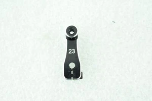 Servo bocina de aluminio negro 23T sujeción Sanwa Airtronics KO JR 23 dientes spline  - Imagen 1 de 3