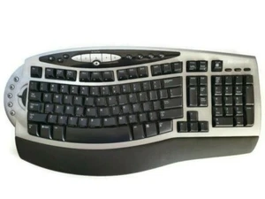 Microsoft Wireless Comfort Keyboard 1.0A Model #1027 No Receiver - Picture 1 of 9