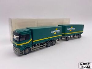 Wiking MB Actros MP1 LH Trailer truck „Overbruck Logistik“ /Wi889