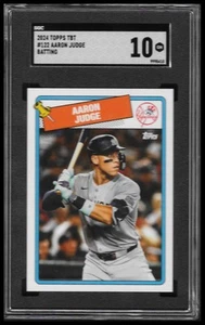 2024 Topps Throwback Thursday #122 Aaron Judge SGC 10 - Picture 1 of 2
