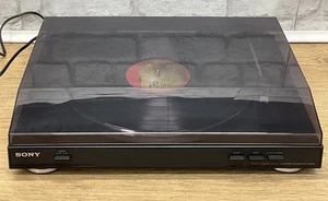 Superb Sony PS-LX250H 33/45 RPM Automatic Turntable Black - Fully Working - Picture 1 of 19