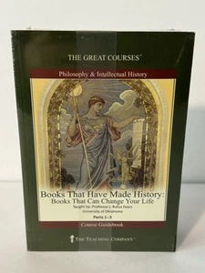 The Great Courses Books That Have Made History J. Rufus 3 DVD's and Course Guide - Picture 1 of 3