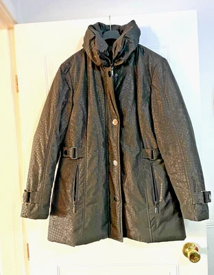 Kirsten Padded  Shower Proof Coat  Jacket - Brown - size 12 - Image 1 of 4