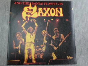 Saxon AND THE BANDS PLAYED ON 1981 UK 7" P/S PLAYS MINT  HEAR - Imagen 1 de 13