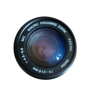 VIVITAR 70-210MM F/4.5 Macro Focusing Zoom Lens 52MM Filter. Excellent Condition - Picture 1 of 4