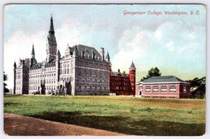 1909 GEORGETOWN COLLEGE WASHINGTON DC ANTIKE POSTKARTE - Bild 1 von 2