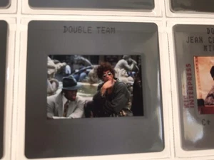 DOUBLE TEAM - JEAN CLAUDE VAN DAMME, M. ROURKE - DIAPOSITIVE CINEMA PRESSE SLIDE - Imagen 1 de 1
