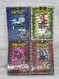 MetaZoo TCG: Cryptid Nation Theme Decks x4 Manta Ray, Matlox, Stikini, Marshall - Picture 1 of 9
