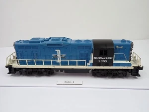Vintage 1961 Postwar Lionel O Gauge 2359 Boston & Maine GP-9 Diesel Locomotive - Picture 1 of 17