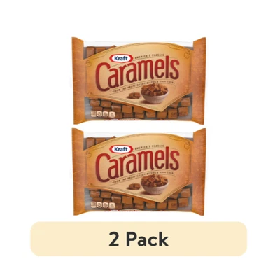 (pacote com 2) Caramelos doces Kraft America's Classic embalados individualmente, saco de 11 oz - Imagem 1 de 4