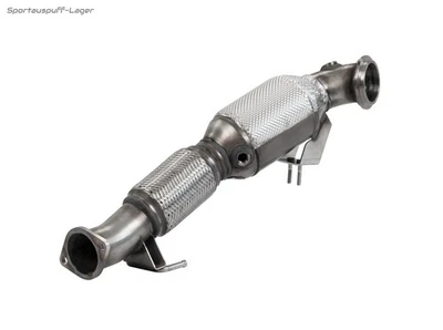 HJS Edelstahl Ø70mm Frontpipe inkl. Kat Ford Focus 3 ST und Turnier - Bild 1 von 4