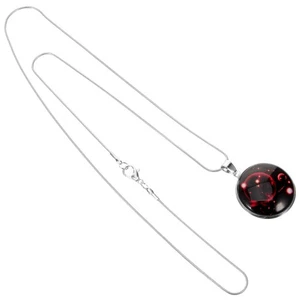Pendant Necklace Glow in the Dark Jewelry with Picutre of Scorpio - Bild 1 von 12