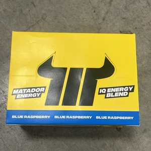 Matador Energy 1 Caja de 12 Disparos de Energía Nuevo Sellado Azul Frambuesa - Imagen 1 de 6