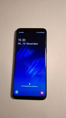 Samsung Galaxy S8 in schwarz, 64GB, keine Displaykratzer, OVP *TOP* - Bild 1 von 4
