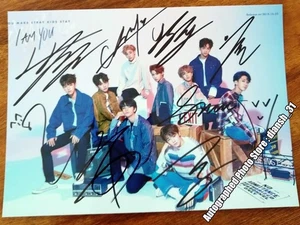Stray Kids Gruppe handsigniertes handsigniertes Foto 4*6 Klassik - ICH BIN DU - Bild 1 von 2