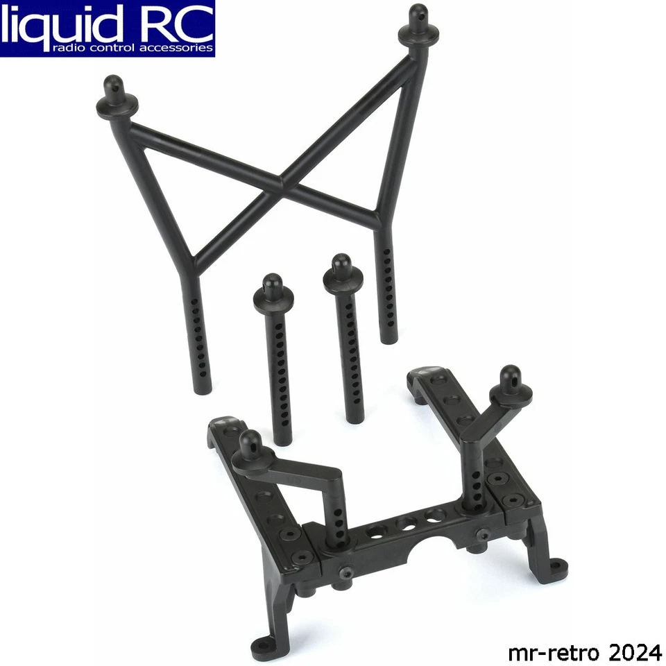 Pro-Line 640300 Extended Front and Rear Body Mounts for SCX6 - Image 1 of 1