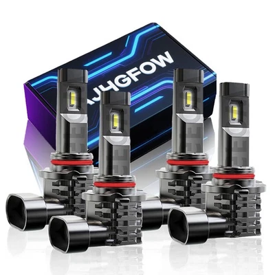 For GMC Safari SLT SLE Extended Van 1995-2005 LED Headlight High Low Bulbs Combo - Image 1 of 4