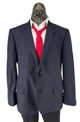 Hugo Boss Hombre Henry/Griffin 182 Blazer Slim Fit Chaqueta EU60 US50R - Imagen 1 de 4