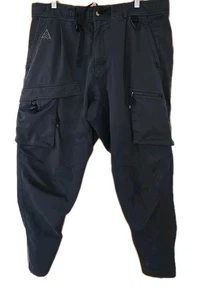 Nike Herren ACG Woven Cargo Hose Schwarz Größe Large Oversized BQ7293-286 - Bild 1 von 9