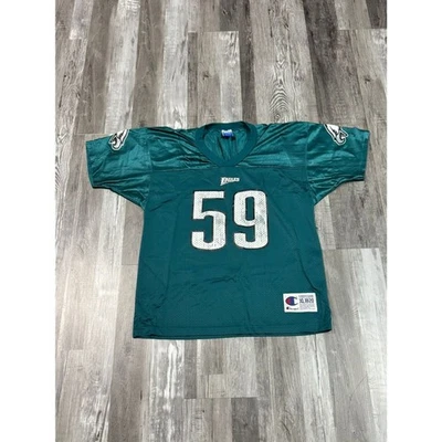 Size XL (18/20) - VTG Philadelphia Eagles #59 Mike Mamula Jersey - Image 1 of 4
