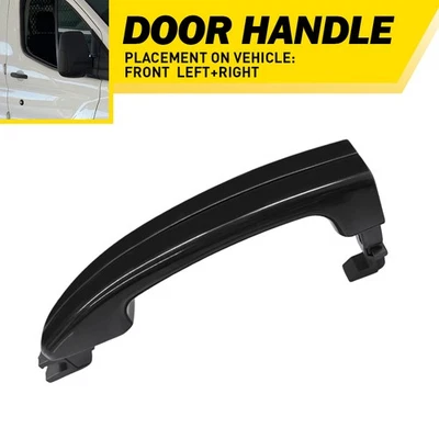 Manija corredera de puerta lateral exterior derecha para Ford Transit-150 250 350 HD 2015-2020 Foto 1 de 4
