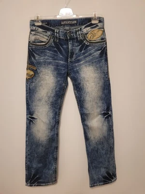 modische Jeans toller Style AFFLICTION COOPER Straight  W29 Short - Bild 1 von 2