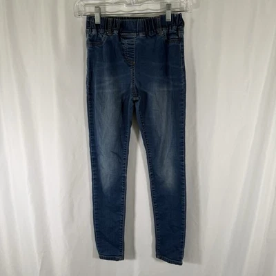 Boden Jeans Meninas 11Y Lavagem Média Azul Puxar Cintura Elástica 25" Costura Interna - Imagem 1 de 4