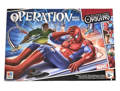 Spider-man Origin's Operation Marvel Superhero Game Milton Bradley - Incomplete - Image 1 of 4