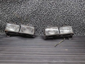 88-89 Chevy GMC Truck DUAL SEALED BEAM GLASS HEADLIGHTS PAIR LH & RH Side RARE! - Foto 1 di 9