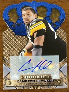 CAMERON HEYWARD 2011 PANINI CROWN ROYALE AUTO AUTOGRAPH BLUE ROOKIE SSP /50 READ - Bild 1 von 14