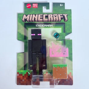 Mattel - Modellino Minecraft 3,25'' Enderman con accessori [Giocattolo Nuovo] - Foto 1 di 2