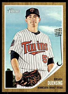 2011 Topps Heritage Brian Duensing Minnesota Twins #124 - Image 1 of 2