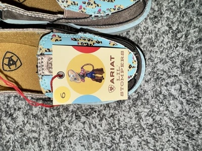 Zapatos Baby Ariat Lil Stompers Talla 6c Foto 1 de 4