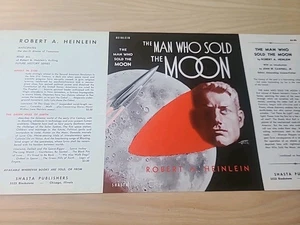 Robert Heinlein Mann, der den Mond verkaufte Shasta Presse neuwertig DJ NUR 2. Auflage - Bild 1 von 2