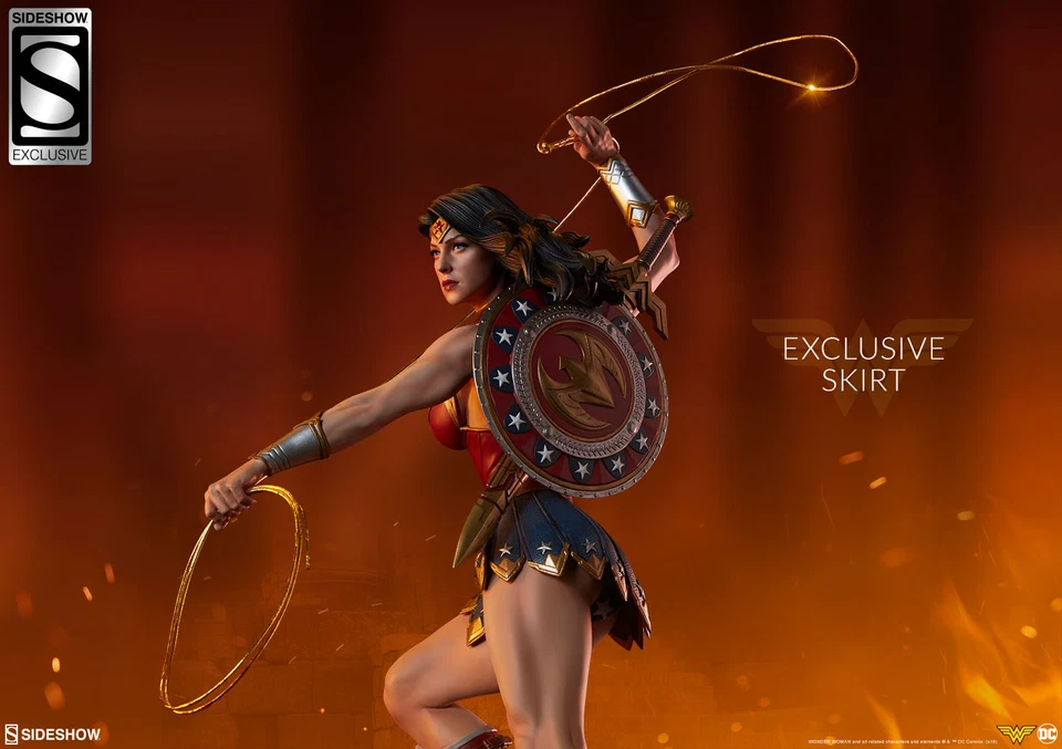 Wonder Woman Sideshow Exclusive Premium Format statue 1/4 scale limited to 2500 - Photo 1/4