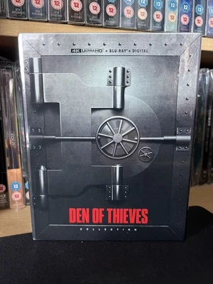 DEN OF THIEVES 1 & 2 COLLECTION 4K UHD BLURAY STEELBOOKS ** NEW & SEALED! ** - Image 1 of 3