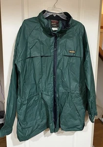 Stearns Outdoors XL Waterproof Windbreaker Jacket Green - Picture 1 of 4
