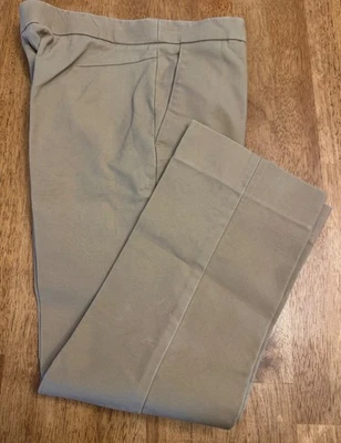 Chinos de pierna recta de algodón tostado MARNI bolsillos laterales/cremallera talla 30 X 27 hechos en Italia Foto 1 de 4