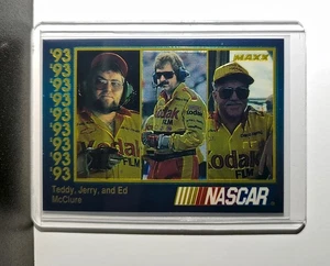 Teddy Jerry & Ed McClure 1993 Maxx Premier Plus Racing #98 NASCAR Card - Picture 1 of 2