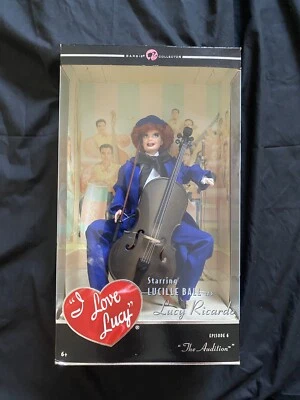 Barbie I Love Lucy “The Audition” Episode 6 Lucille Ball L8808 NRFB - Image 1 of 2