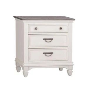 Night Stand w/ Charging Station - 417-BR61 - Picture 1 of 7