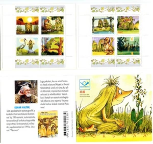 EST_223- 2001 Estonia BOOKLET Pokumaa dogs birds animals FAUNA MNH - Picture 1 of 1