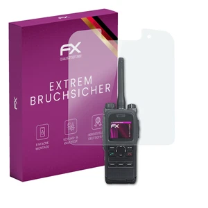 atFoliX Glasfolie für Hytera PT560H Panzerfolie 9H Schutzpanzer - Zdjęcie 1 z 8